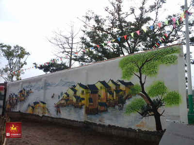 手繪壁畫山水之《經(jīng)典集萃》